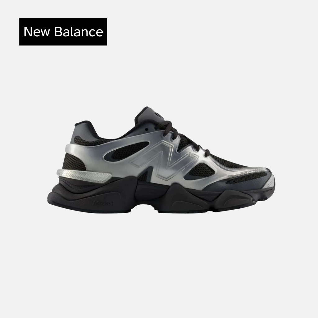 New Balance 9060 X Silver Metallic Black Cement