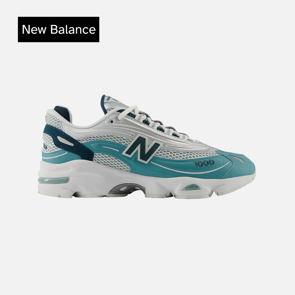 New Balance 1000 Faded Teal White