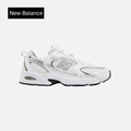 New Balance 530 White Metallic Silver