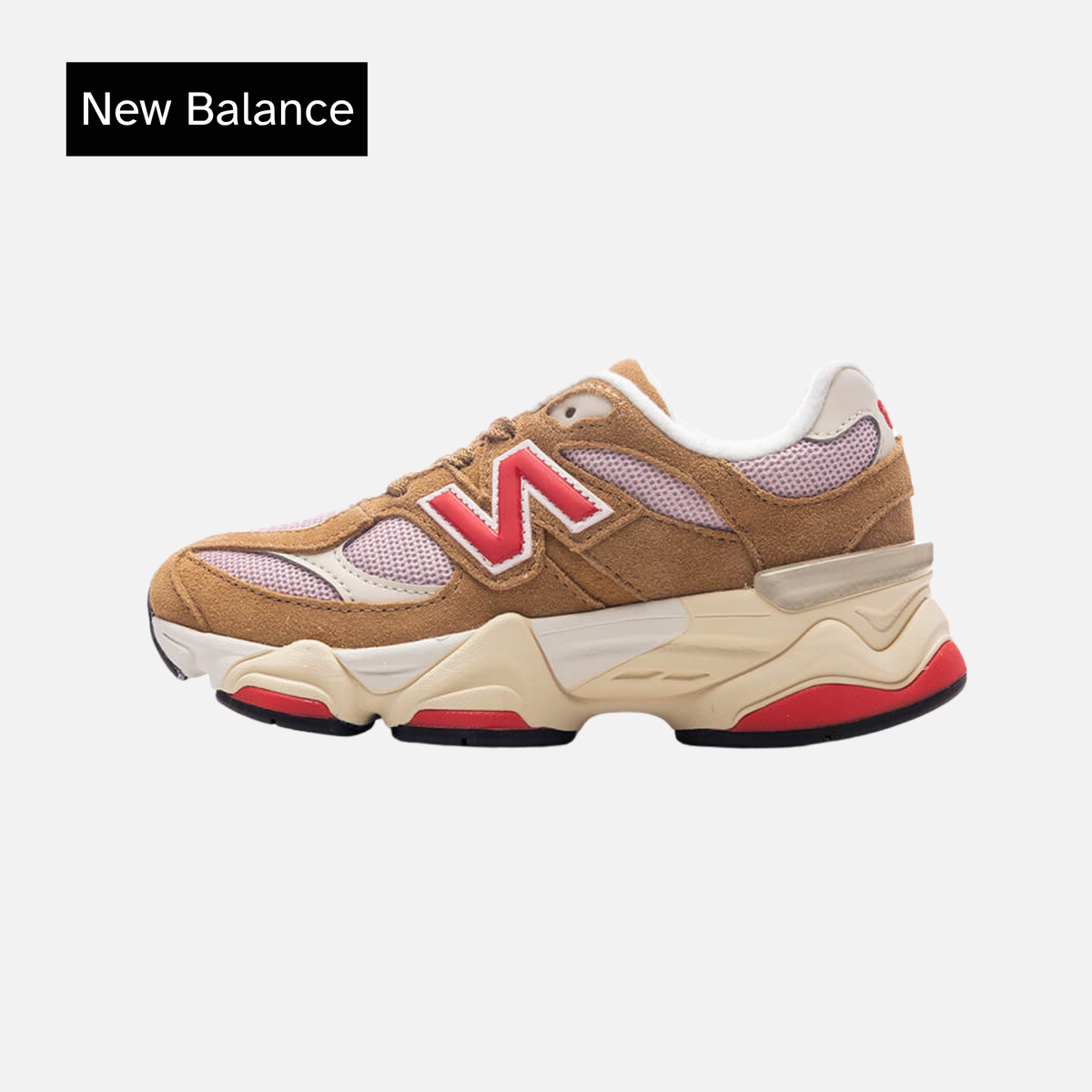 New Balance 9060 Little Kid Great Plains True Red