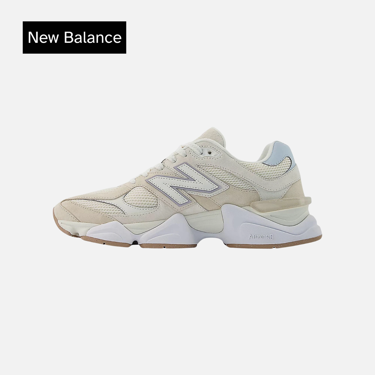 New Balance 9060 Bisque Frosted Glass