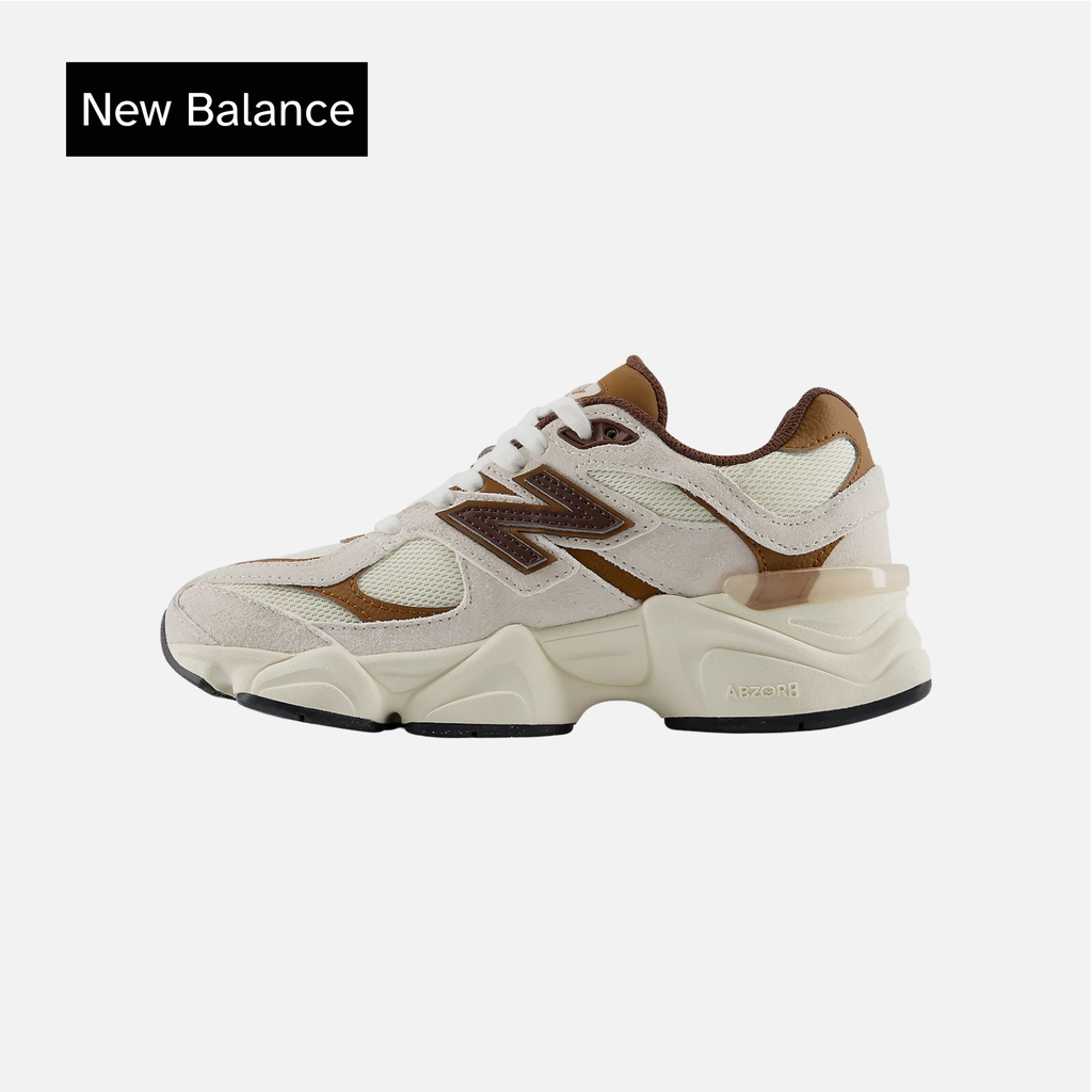 New Balance 9060 Lace Big Kid Breakfast Tea
