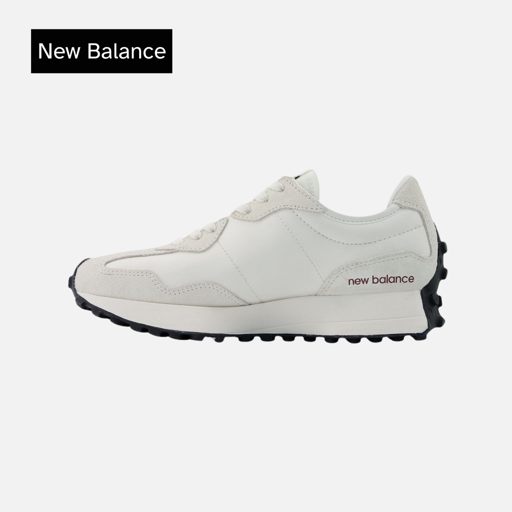 New Balance Wmns 327 White Dark Red