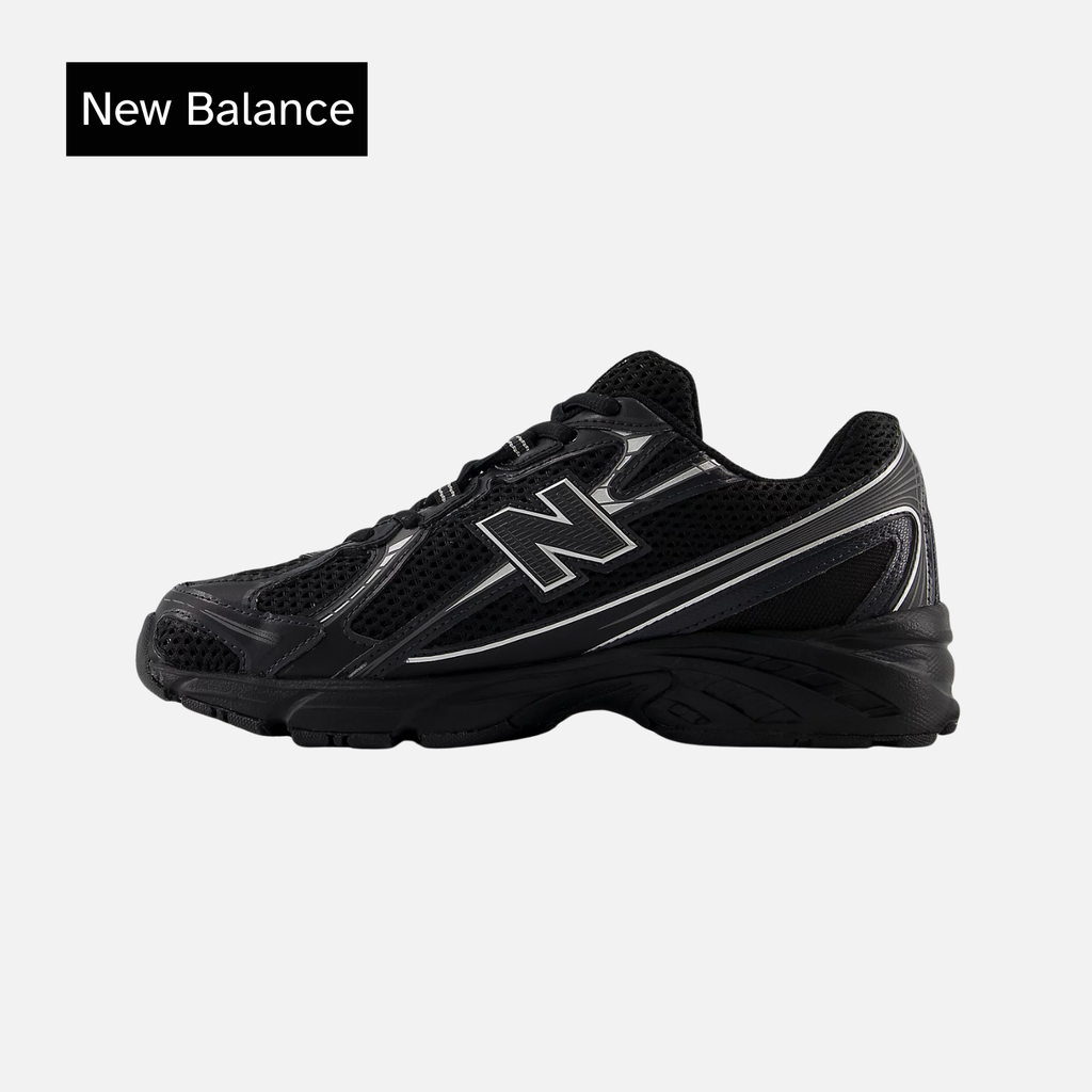 New Balance 740v2 Black Silver Metallic