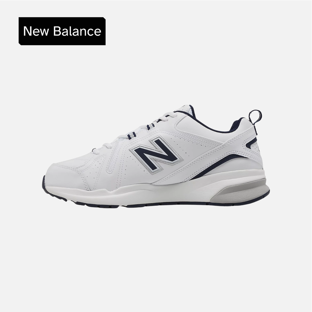 New Balance 608v5 White Navy