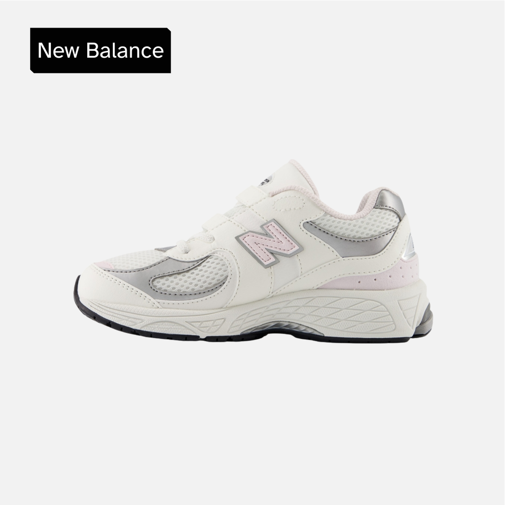 New Balance 2002R Hook & Loop Little Kid Sea Salt Pink Granite