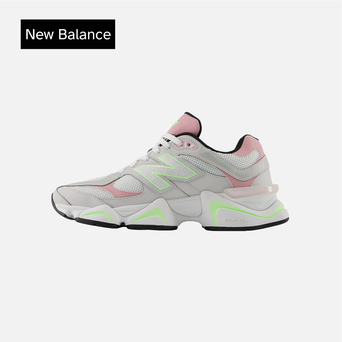 New Balance 9060 Grey Matter Pink Taffy