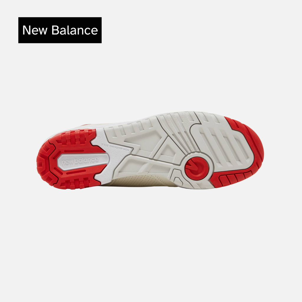 New Balance 550 Sea Salt True Red