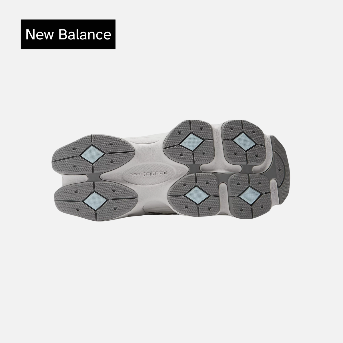 New Balance 9060 Little Kid Reflection Quarry Blue Lace Toggle	PV9060GL