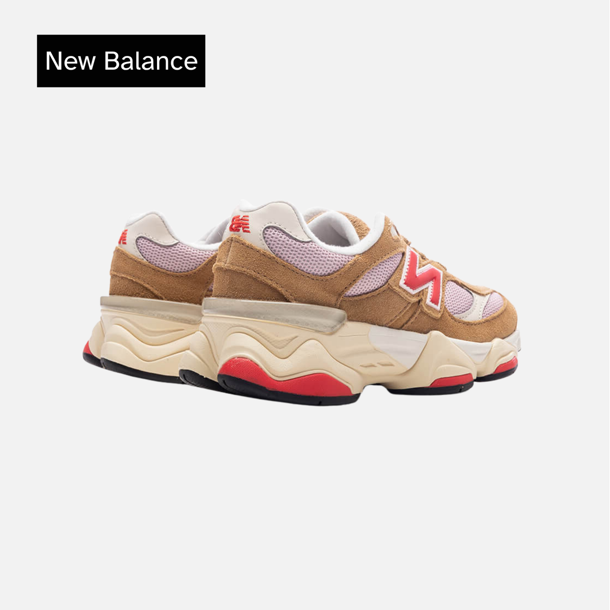 New Balance 9060 Little Kid Great Plains True Red