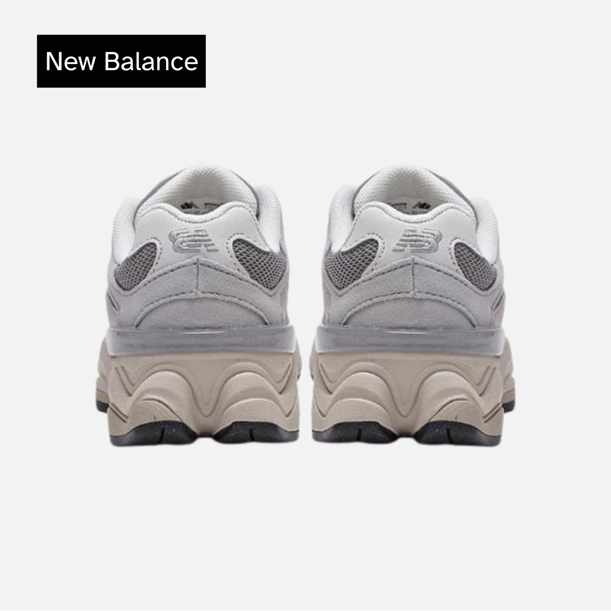 New Balance 9060 Little Kid Raincloud Slate Grey