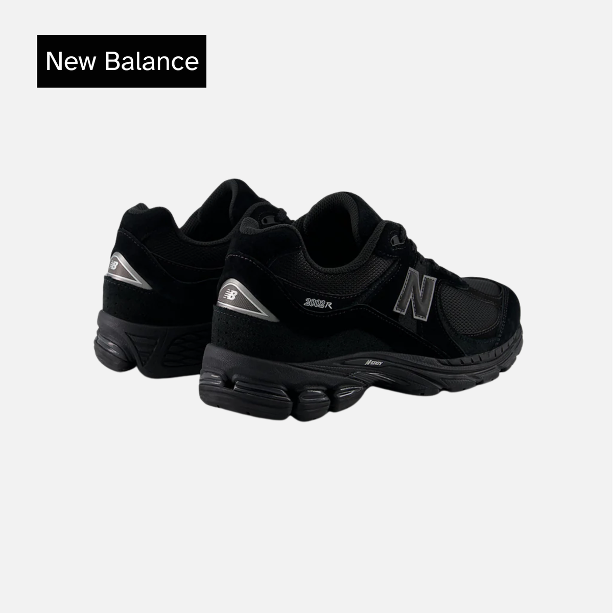 New Balance 2002R Black Metallic