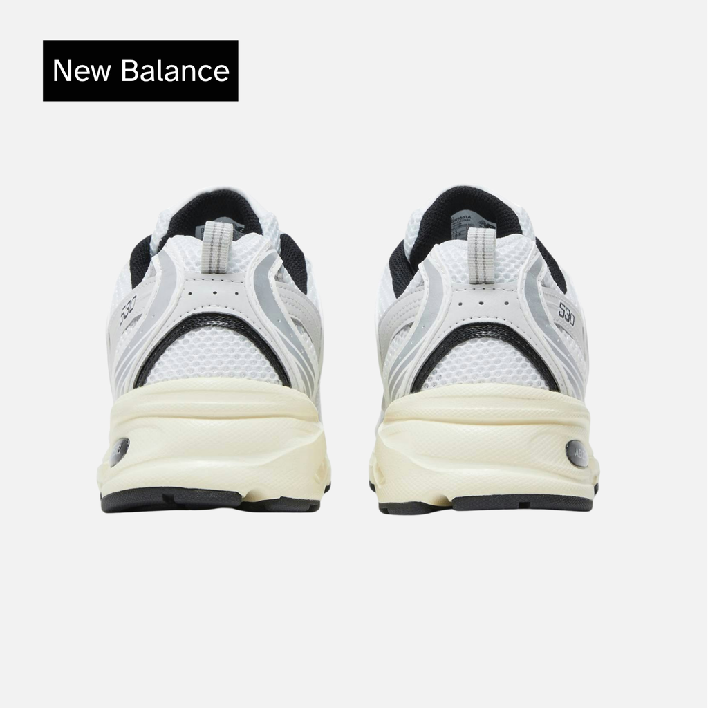 New Balance 530 White Metallic Silver