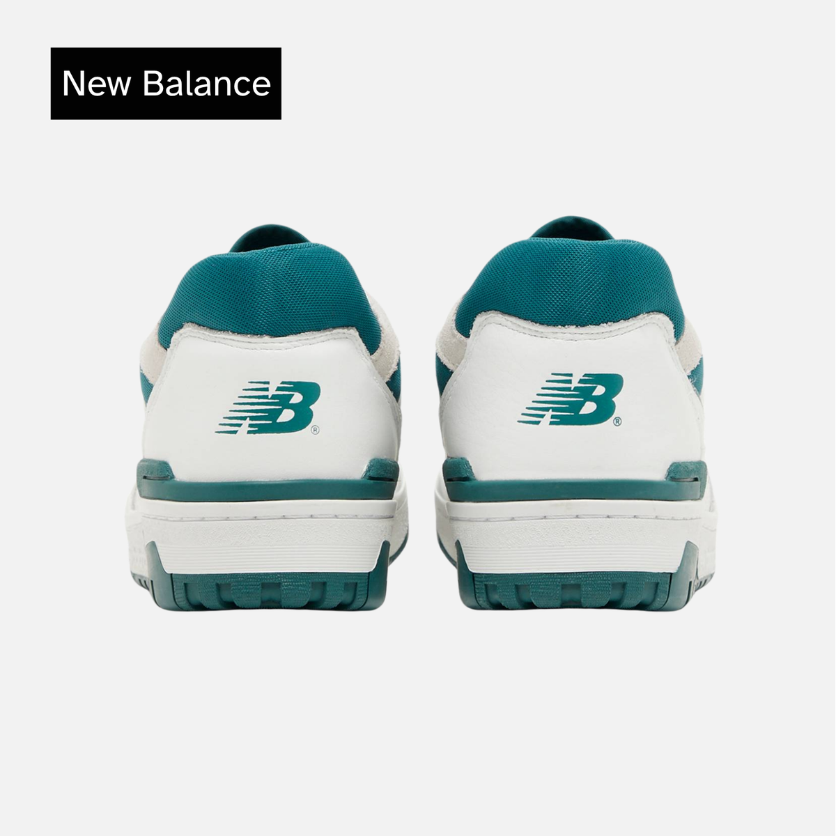 New Balance 550 White Vintage Teal