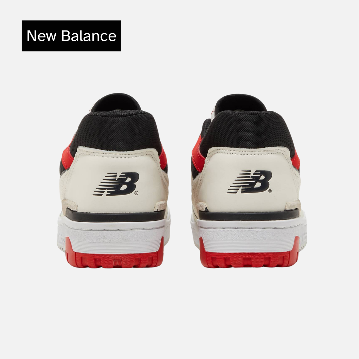 New Balance 550 Sea Salt True Red