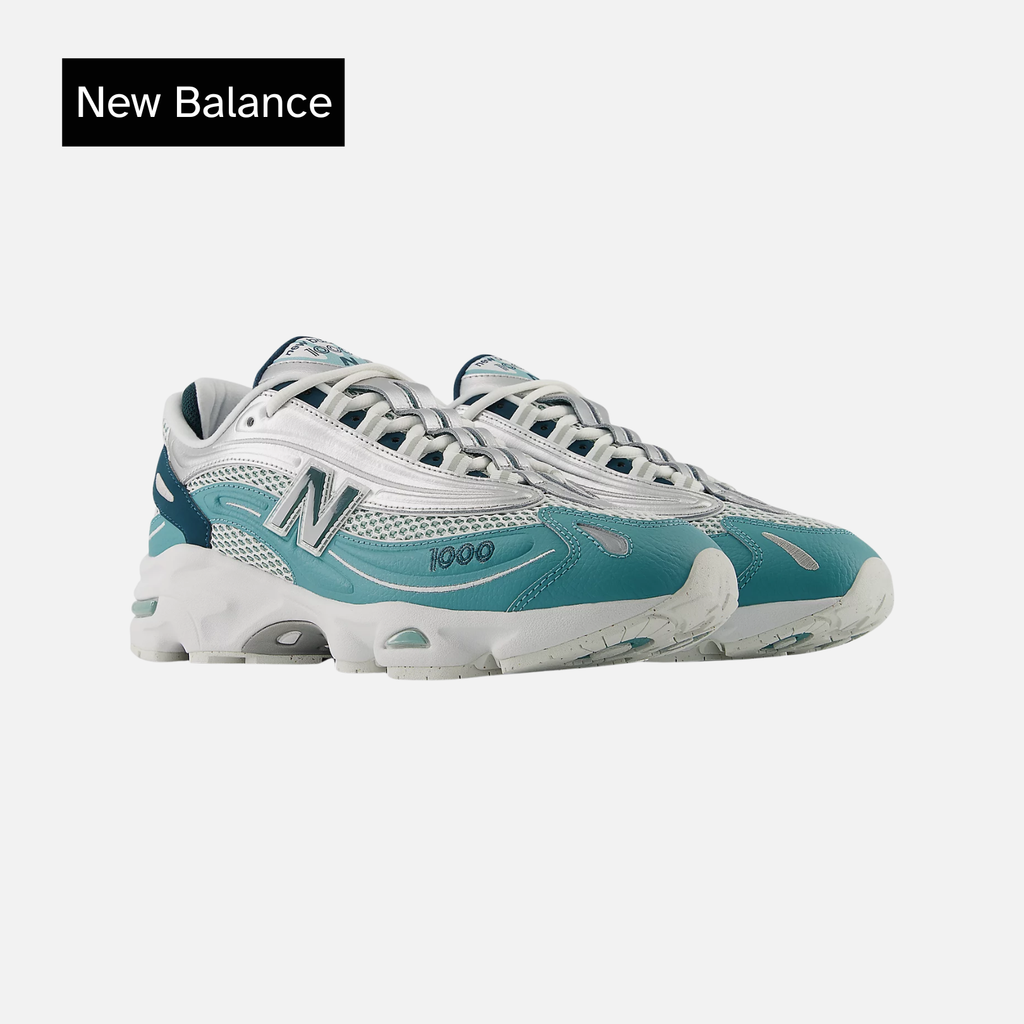 New Balance 1000 Faded Teal White