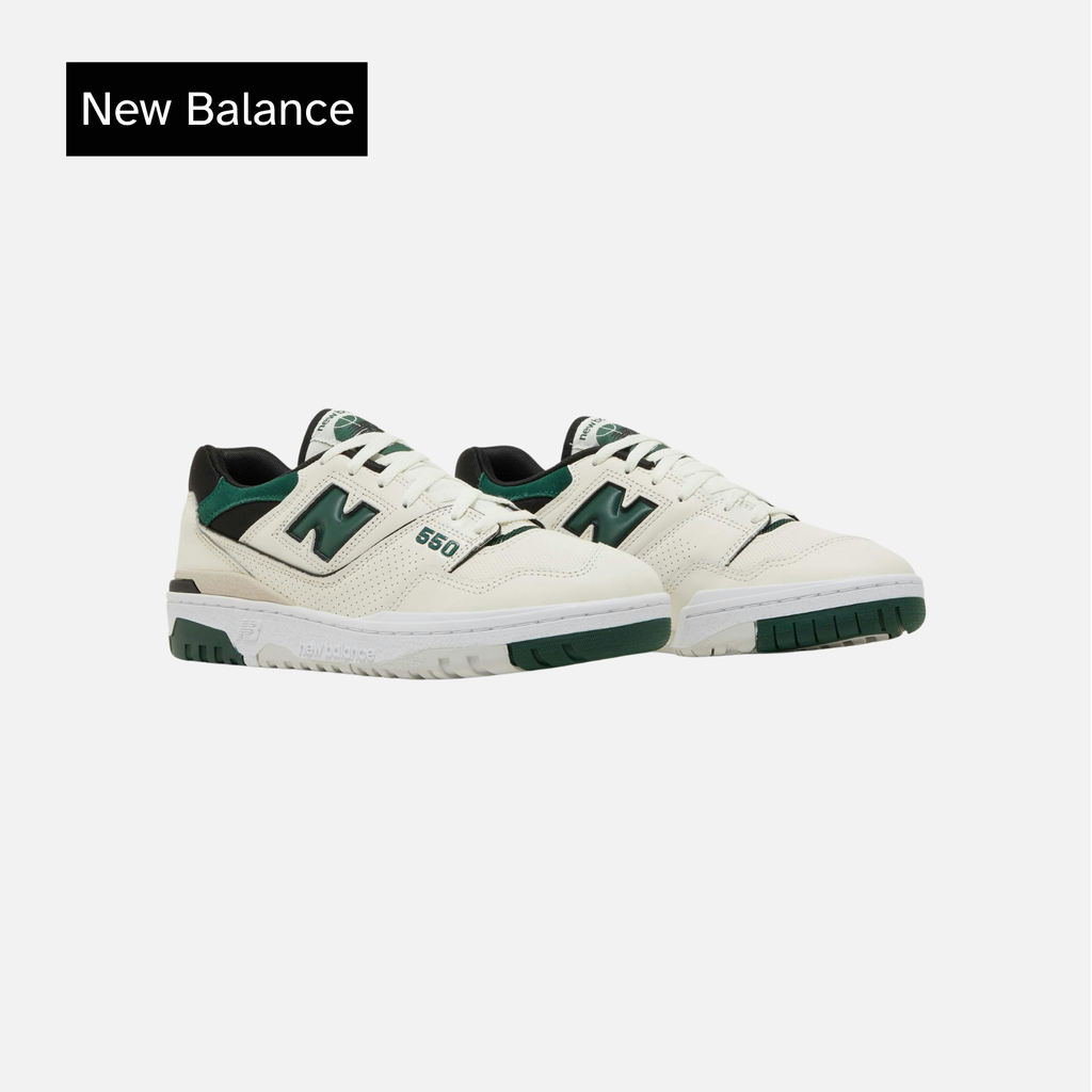 New Balance 550 Sea Salt Pine Green