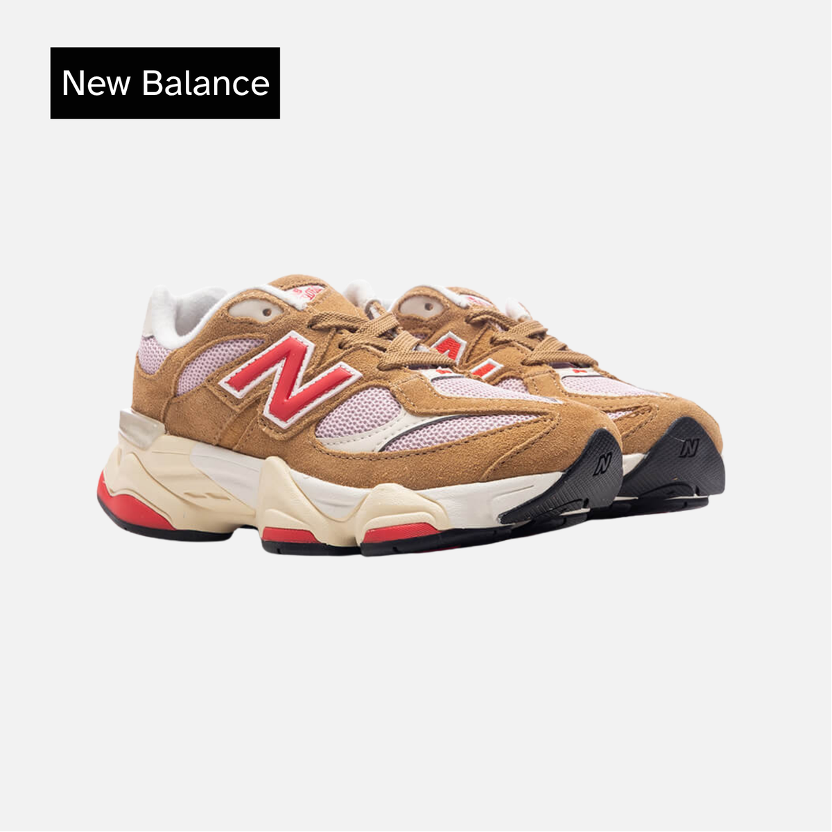New Balance 9060 Little Kid Great Plains True Red