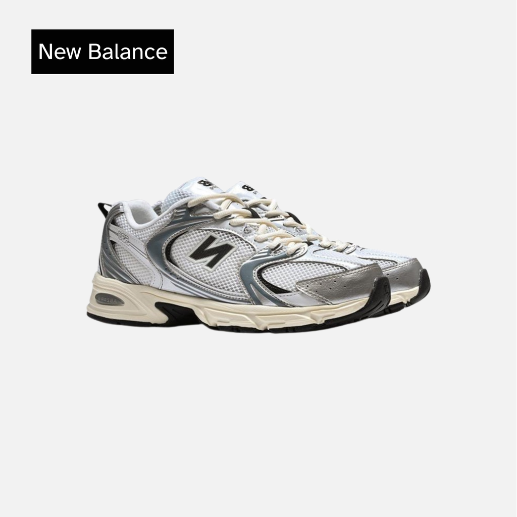 New Balance 530 Silver Metallic Black Cement