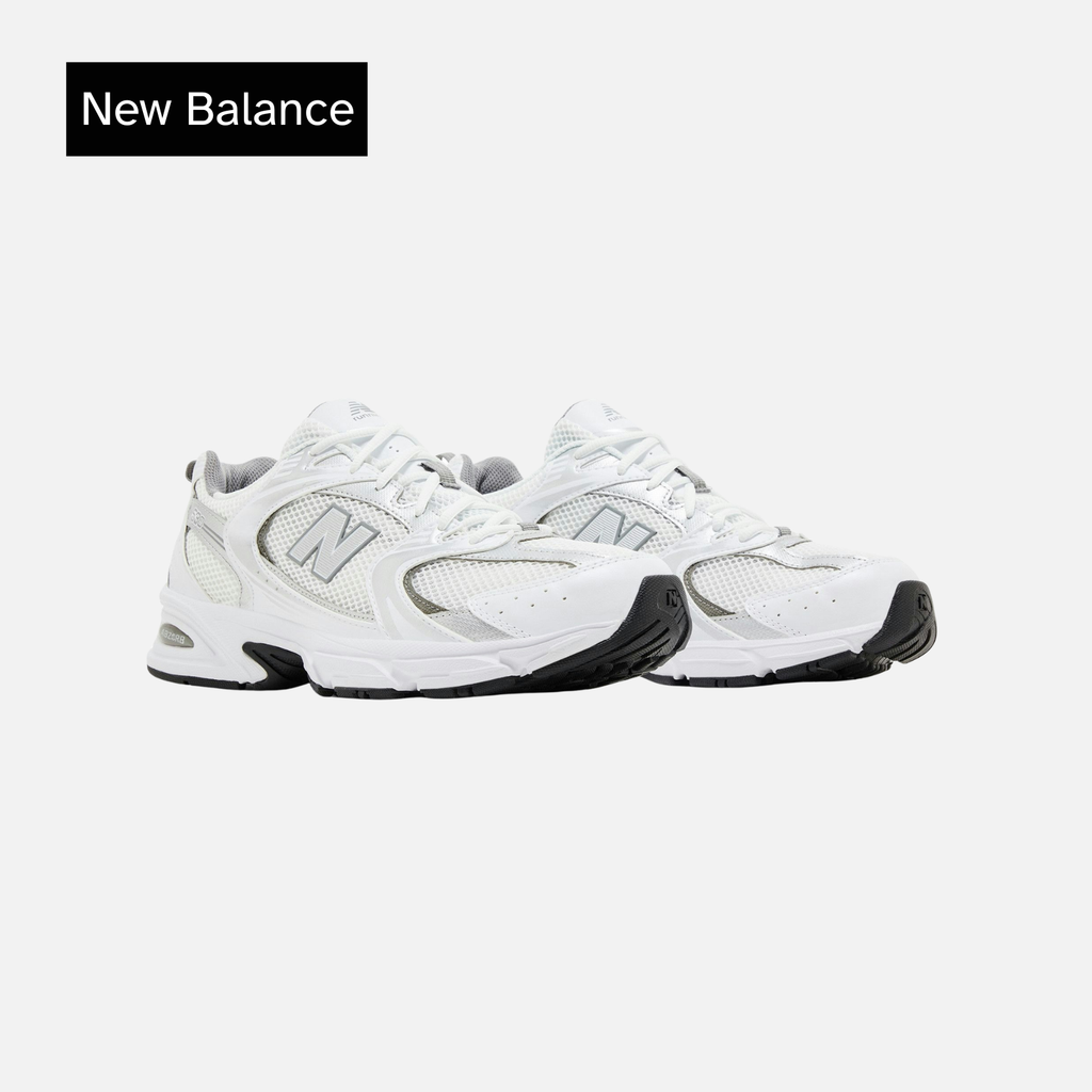 New Balance 530 White Metallic Silver