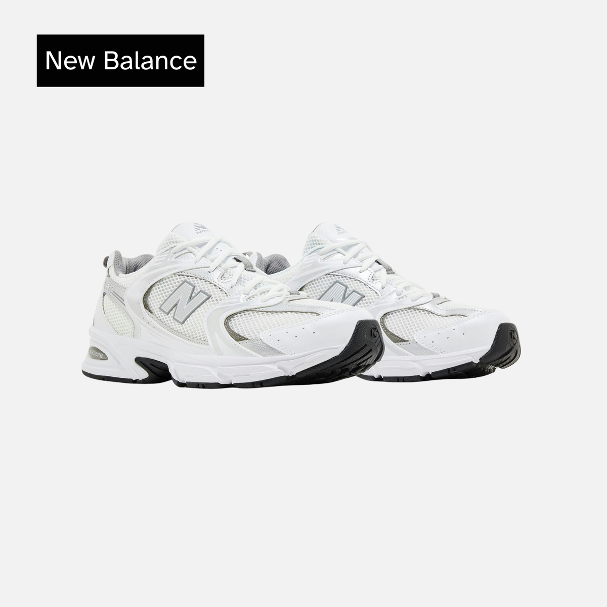 New Balance 530 White Metallic Silver