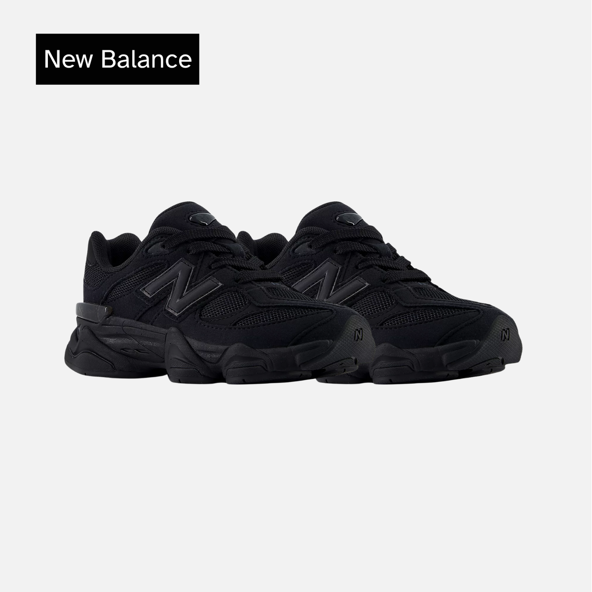 New Balance 9060 Little Kid Black Phantom