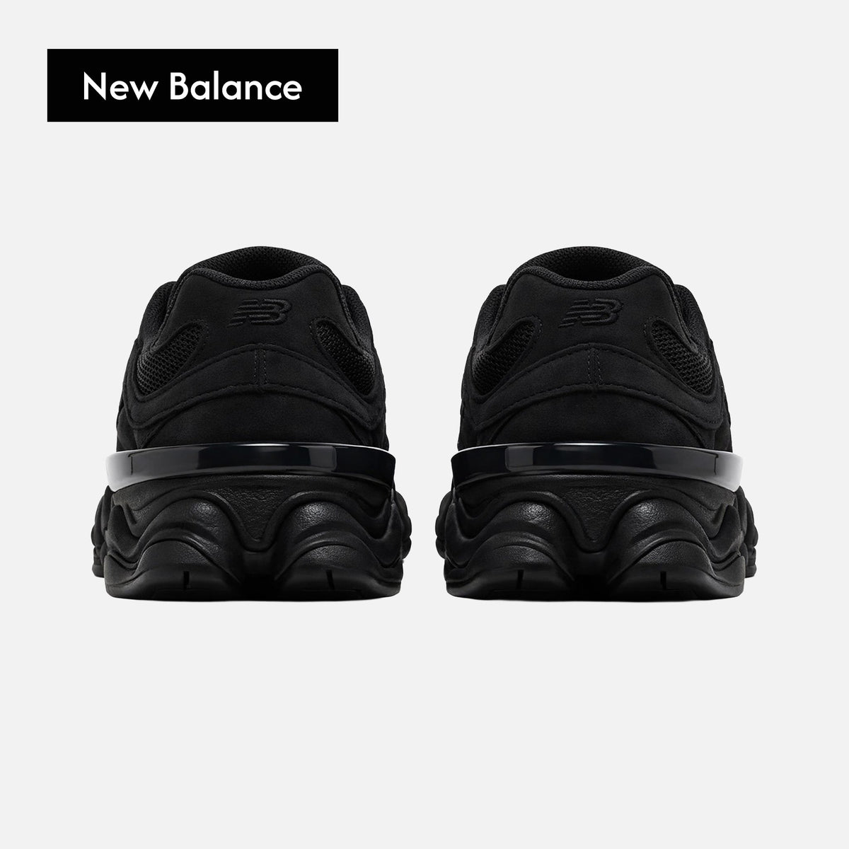 New Balance 9060 Triple Black Suede