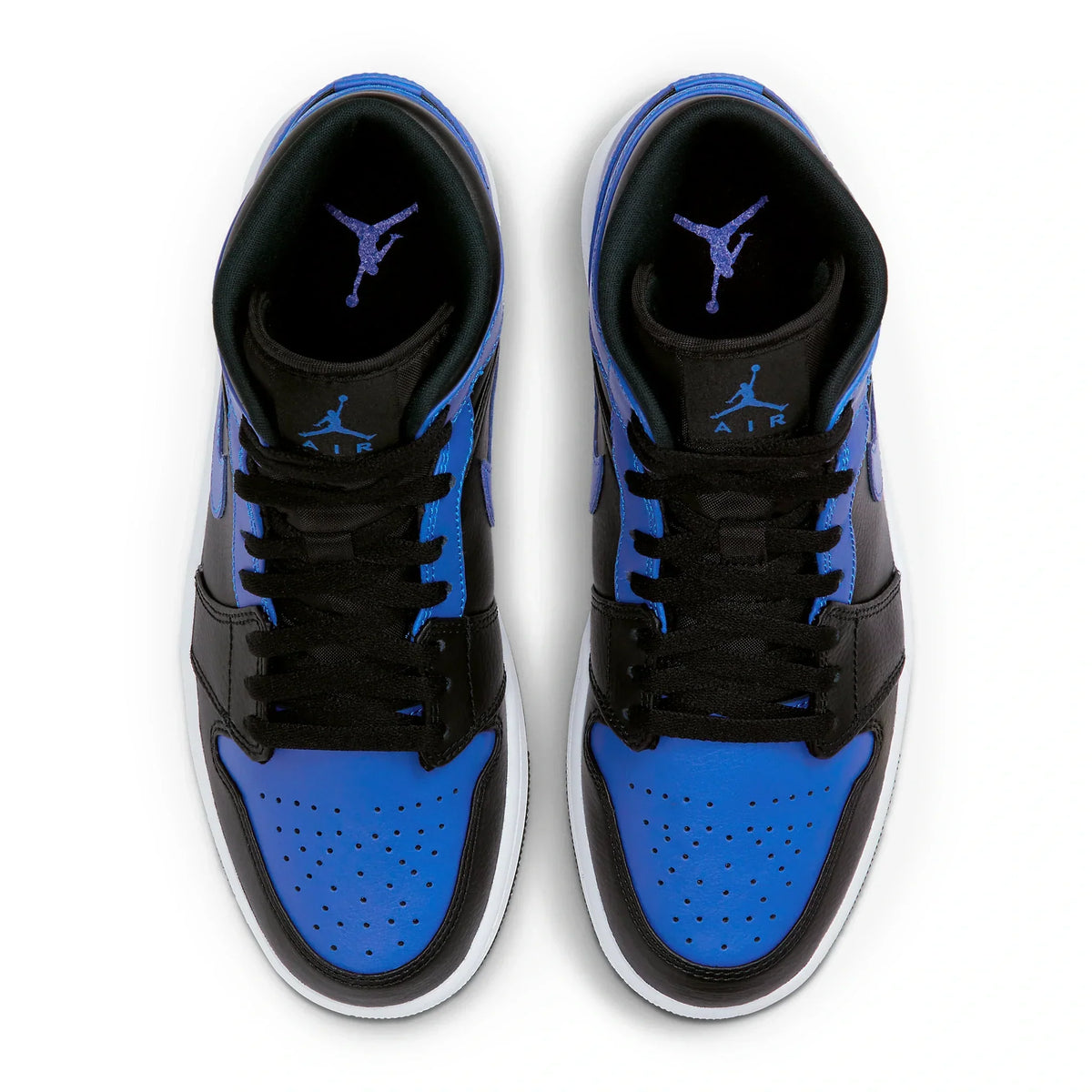 Air Jordan 1 Mid Hyper Royal Sneakers - Blue