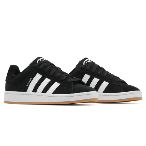 Adidas Campus 00s Kids Black White Gum Sneakers